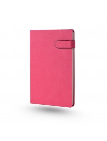 Mıknatıslı Patlı Termo Deri Kapaklı 13x21 cm Tarihsiz Çizgili Promosyon Defter